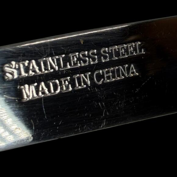 Set of 4 Flower Handle Spreaders Stainless Steel Colorful Cheese Butter Knives - Picture 3 of 6